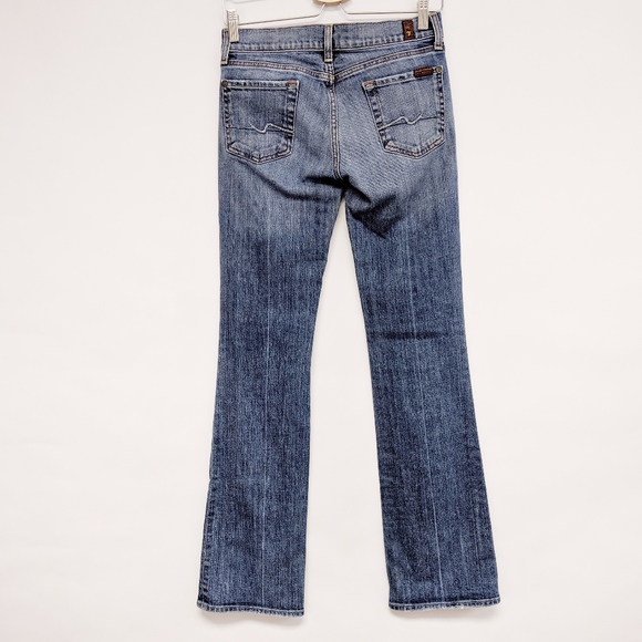 7 for all mankind | bootcut mid-rise denim jeans - Picture 1 of 7